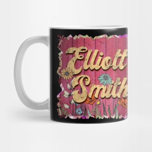 Classic Smith Personalized Flowers Proud Name Mug